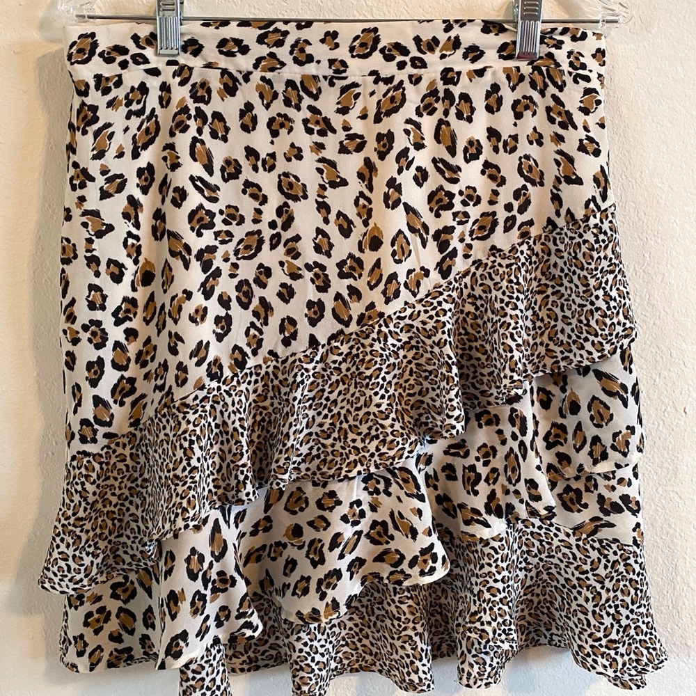 Candies cheetah print skirt